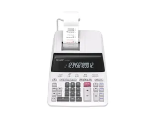 SHARP bureaurekenmachine CS-2635LW Wit - 2