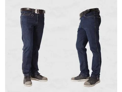 Crosshatch Trucker jeans, donkerblauw, maat 33/34, per stuk