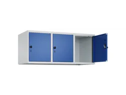 opzetkast,v. locker,3vak.,vak B 400mm,HxBxD 500x1200x500mm