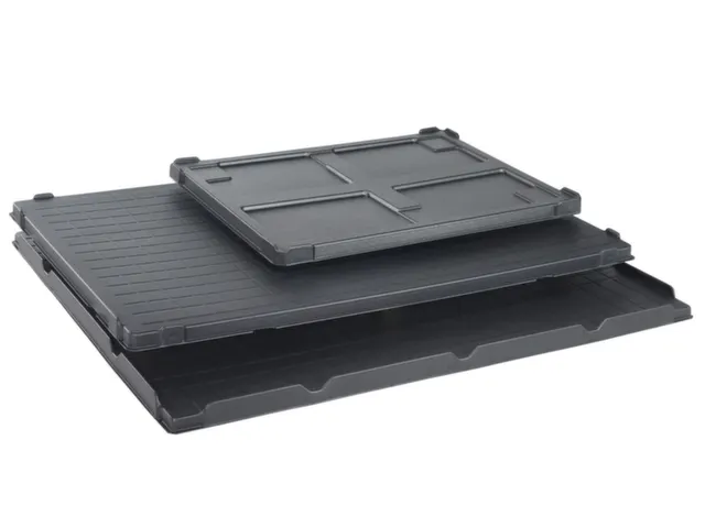 stolpdeksel,ABS-regeneraat,v. Opzetframe,BxD 800x600mm,zwart