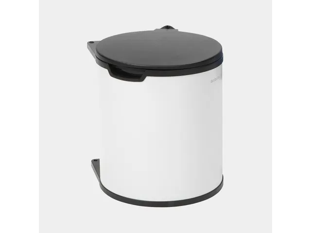 Inbouwafvalemmer Built-In 15 Liter Wit