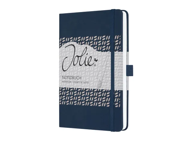 carnet de notes Sigel Jolie Flair A5 hardcover ligné 'Midnight Blue'