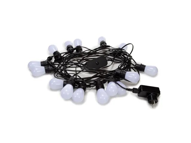 Tuya LED - 15m - 15 Lampes Multicolores - càble Noir - Smart