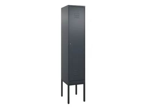 locker,HxBxD 2120x400x500mm,1vak,vak B 400mm,cil.-slot,voetonderstel