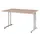 Bureau Hxbxd 720x1200x800mm Noten