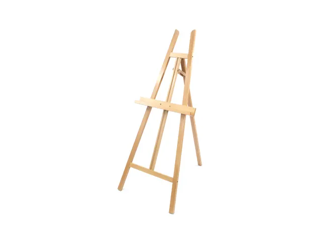 Chevalet d'atelier Kangaro pour toiles de 4,9cm d'épaisseur. bois de