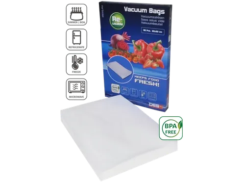 DESQ 8901 vacumeerzakken 20x30cm 50 stuks