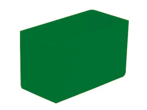 Inzetbak HxLxB 63x108x54mm Polystyreen Groen 50 stuks