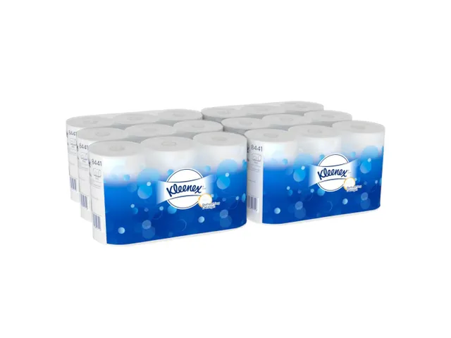 Toiletpapier Kleenex 2-laags 600vel wit 8441 Pallet