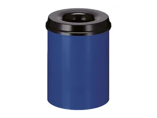 Vlamdovende Papierbak 15 Liter Blauw - 1