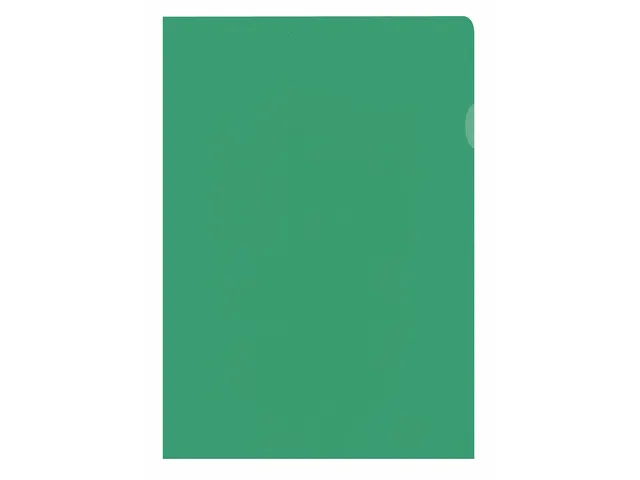 L-map Kangaro A4 Pp 0.12mm Transparant Generfd Groen 10 Stuks