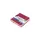 Schetsboek Kangaro 12x12cm ruby PU HC 80 vel 140gr roomwit met elastie