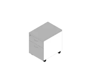 mobiel ladeblok,HxBxD 580x420x560mm,1lade(n),1hangmappenframes - 1
