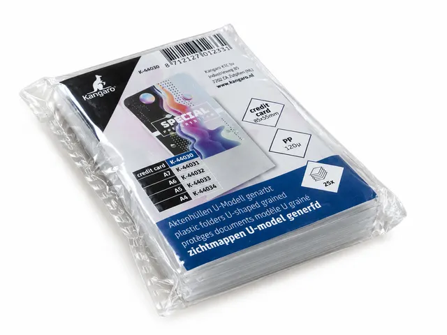 u-map Kangaro creditcard PP 0.12mm transparant 25 stuks