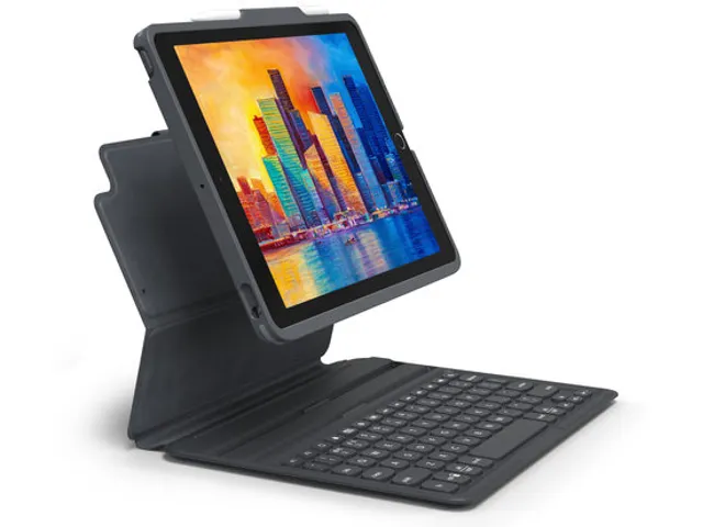 ZAGG Pro Keys iPad 2021 / 2020 / 2019 toetsenbord hoesje Zwart