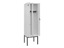 locker voor scheiding van kleding,HxBxD 2120x600x500mm,2vak