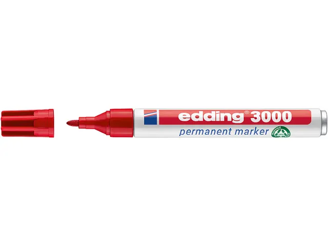 Edding display met 109 permanente markers 3000/400/500
