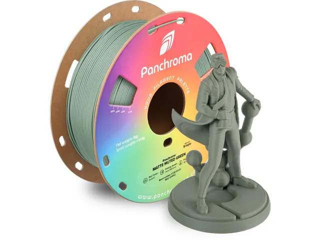 PLA Matte 1,75mm Muted groen 1kg Panchroma 3D Filament