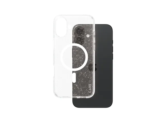 PanzerGlass CARE by Star Lit Case w. White MagSafe iPhone 16 Plu