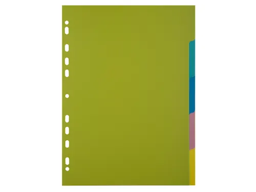 Tabbladen In Gerecyclede Polypropyleen Forever Young A4 5 Tabs