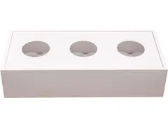 Plantenbak tbv schuifdeurkast Wit RAL9016