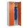 locker,HxBxD 1850x800x500mm,2vak,vak B 400mm,draaigrendel