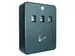 Wandasbak staal 24x30x9cm 3L met 2 sleutels