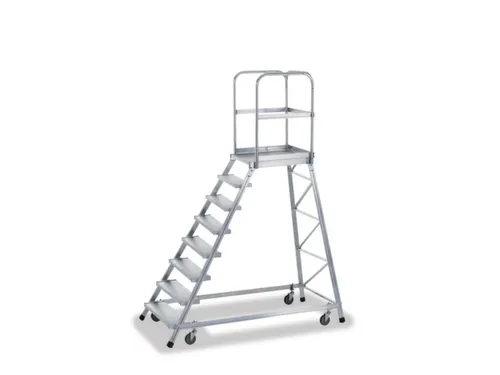 Bordestrap Aluminium Bordes 1920x 600x 800mm 8treden Aluminium