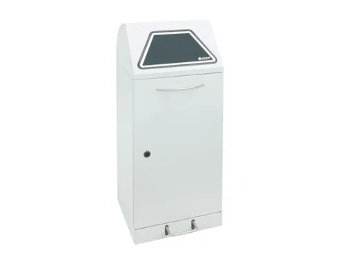 afvalverzamelaar,niet-brandbaar,1x75l,HxBxD 1000x400x380mm