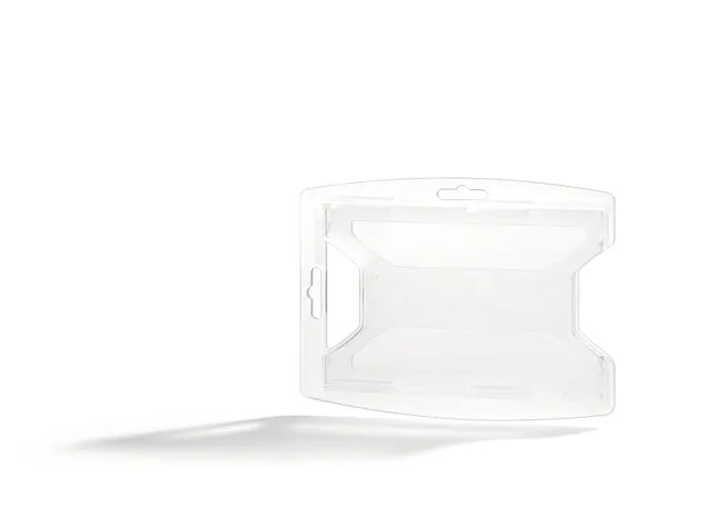 Kaarthouder reXycle Voor 2 Kaarten Transparant 10 Stuks