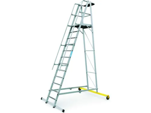 Platformladder Aluminium Bordes H X B X D 3100X 600X 630Mm 12Treden