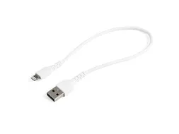 Premium USB-C naar Lightning Kabel 30cm Wit