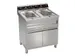 CaterChef Friteuse RVS 12+12 Liter staand elektrisch