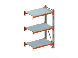 Breedvakstelling Aanbouwveld 2200x1385x800mm 3 Stalen Legborden