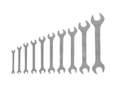 6-100 Jeu de clés à fourche double 10pièces 6-32mm