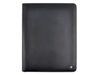 Schrijfmap DESQ A4 met rits leder zwart - 2