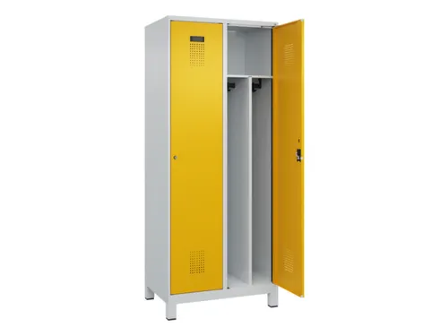 locker voor scheiding van kleding,HxBxD 1950x800x500mm,2vak