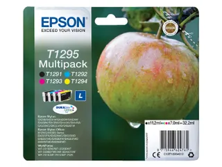 Epson T1295 Inktcartridge Multipack Zwart + 3 Kleuren - 1