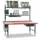 legbord,v. paktafel,HxBxD 30x1600x400mm,hout,lichtgrijs
