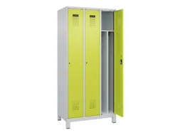 locker voor scheiding van kleding,HxBxD 1950x900x500mm,3vak