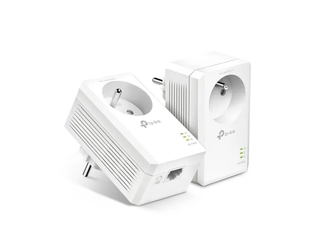 10/100/1000 Mbps, HomePlug AV2, OFDM (PLC), 58 x 42 x 95 mm, BE