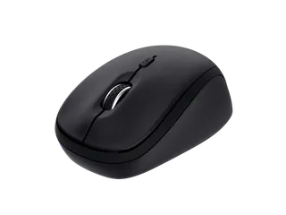 Trust Yvi+ Compacte draadloze muis Zwart - 1