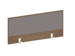 baliepaneel,v. bureau,aanbouw achter,B 1000mm,NT-cherry,BN8078-grijs