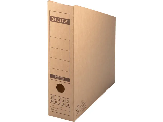 Premium tijdschrifthouder bruin