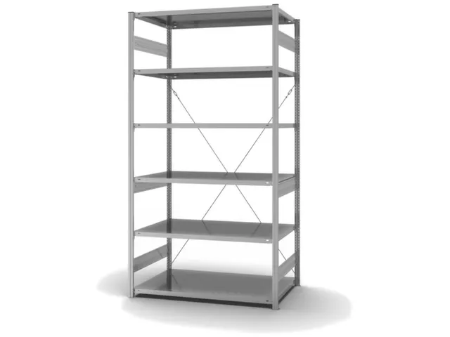 rayonnage modulaire,rayonnage départ,HxlxP 2500x1360x835mm
