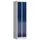 garderobekast,HxBxD 1800x500x500mm,2vak,klink,sokkel,romp RAL7035