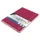 Schetsboek Kangaro A4 ruby PU HC 80 vel 140gr roomwit met elastiek en