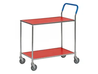 tafelwagen,draagverm. 150kg,2xstaalplaat,laadvl. LxB 760x430mm - 1