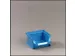 bac à bec,HxlxP 60x102x100mm,PP,bleu