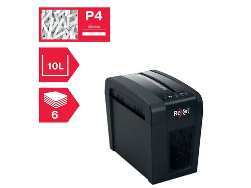 Papiervernietiger Rexel Secure X6-SL snippers 4x40mm